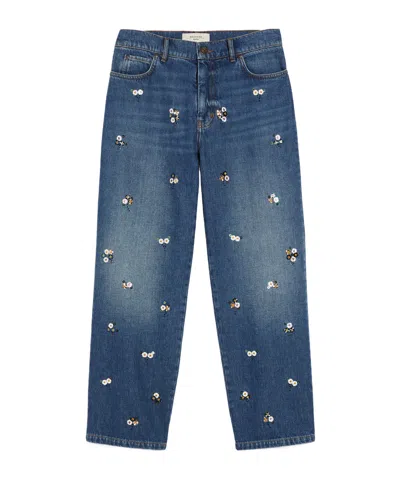 Weekend Max Mara Belt-loop Jeans In Navy Blue