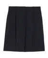 Weekend Max Mara Belt-loop Shorts In Black