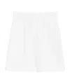 Weekend Max Mara Belt Loop Shorts In White