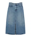 Weekend Max Mara Belt-loop Skirt In Blue