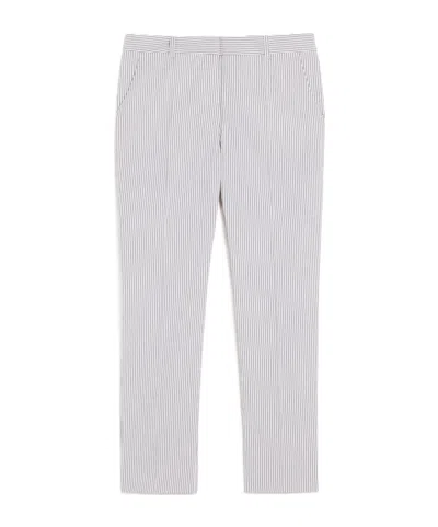 Weekend Max Mara Belt Loops Slacks In White