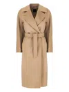 Weekend Max Mara Belted Wool Coat