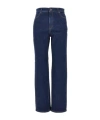 Weekend Max Mara Belt-loop Jeans In Blue
