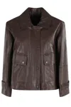 Weekend Max Mara Brown Berbice Jacket In Brown