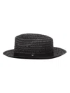 Weekend Max Mara Butterfly Patterned Hat In Black