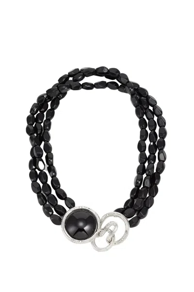 Weekend Max Mara Black Alfredo Necklace