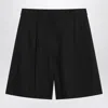 Weekend Max Mara Black Bermuda Shorts In And In Black