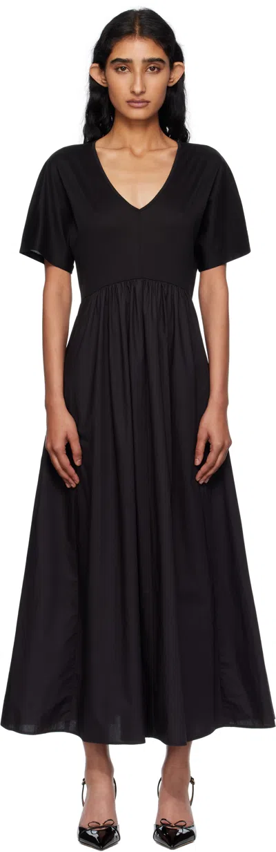 Weekend Max Mara Black Bronzo Midi Dress