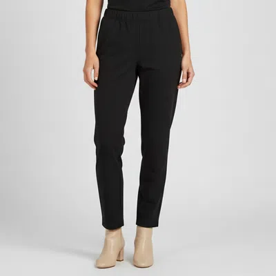 Pre-owned Weekend Max Mara Black Jersey Elasticated Pants Xs