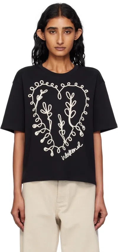 Weekend Max Mara Black Lecco T-shirt