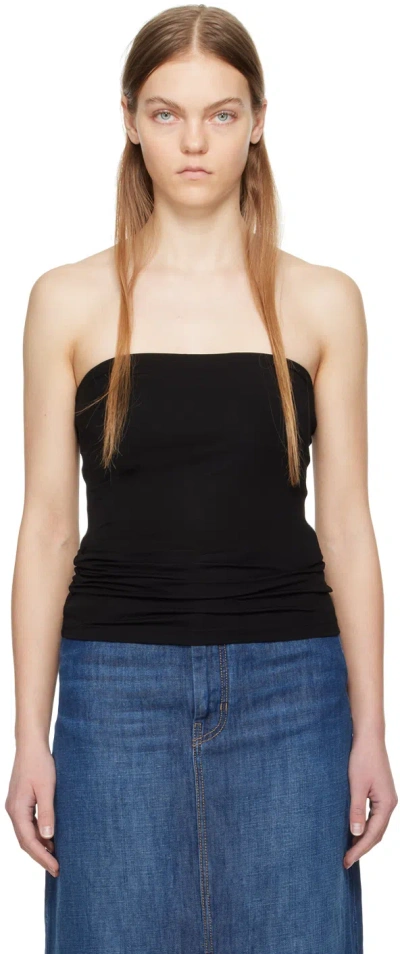 Weekend Max Mara Black Multie Tank Top In 1 Black