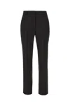 Weekend Max Mara Black Wool Blend Canon Pants In Black