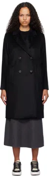Weekend Max Mara Black Zum Coat In 013 Black