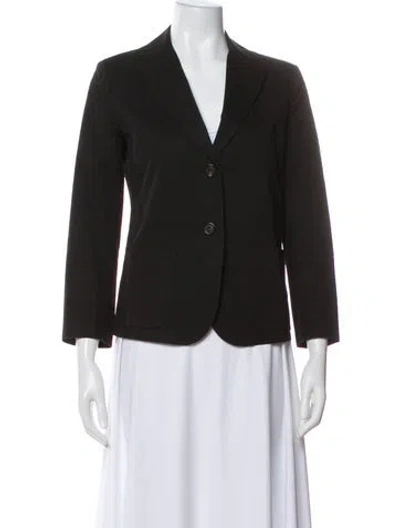 Pre-owned Weekend Max Mara Blazer In Black