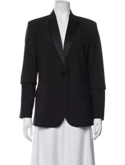 Pre-owned Weekend Max Mara Blazer In Black