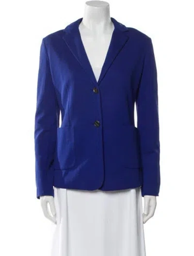 Pre-owned Weekend Max Mara Blazer In Blue