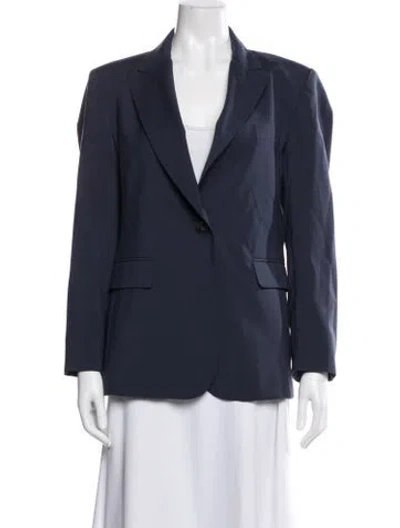 Pre-owned Weekend Max Mara Blazer In Blue