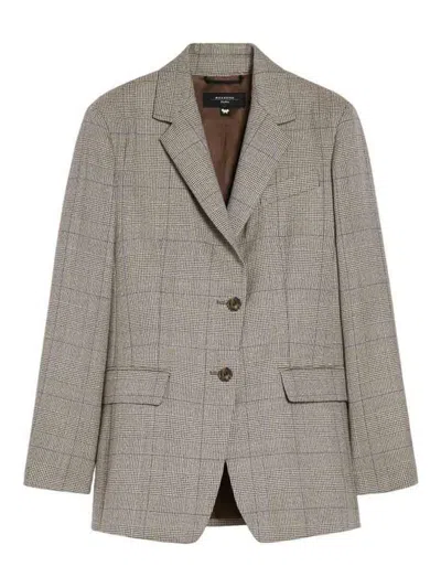 Weekend Max Mara Blazer In Brown