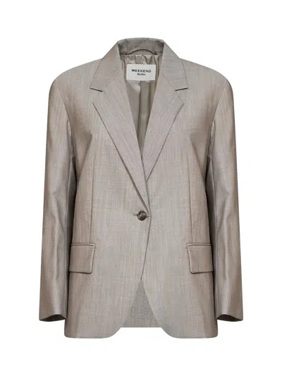 Weekend Max Mara Blazer In Brown