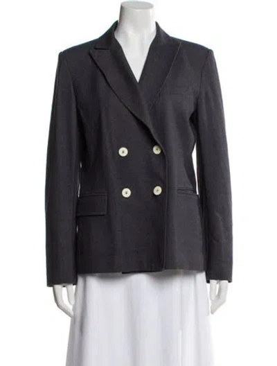 Pre-owned Weekend Max Mara Blazer In Gray