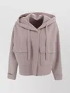 Weekend Max Mara Blazer Hooded Front Pockets In Multi