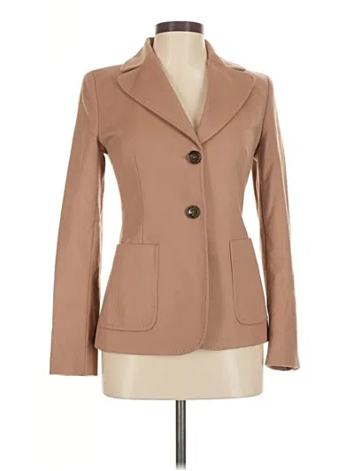 Pre-owned Weekend Max Mara Blazer Jacket In Brown