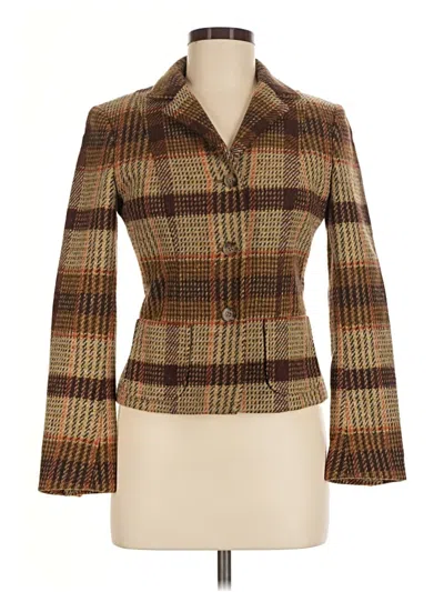 Pre-owned Weekend Max Mara Blazer Jacket In Brown
