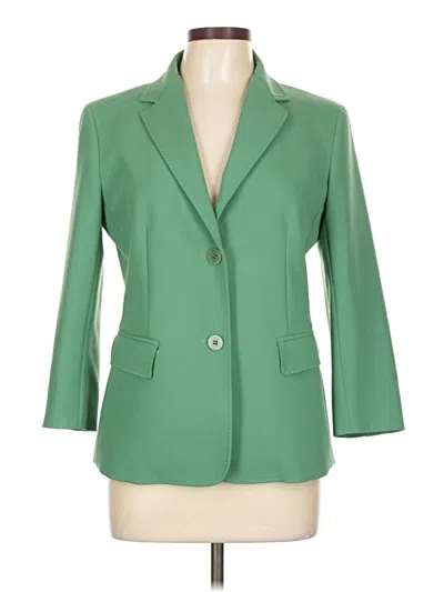 Pre-owned Weekend Max Mara Blazer Jacket In Green