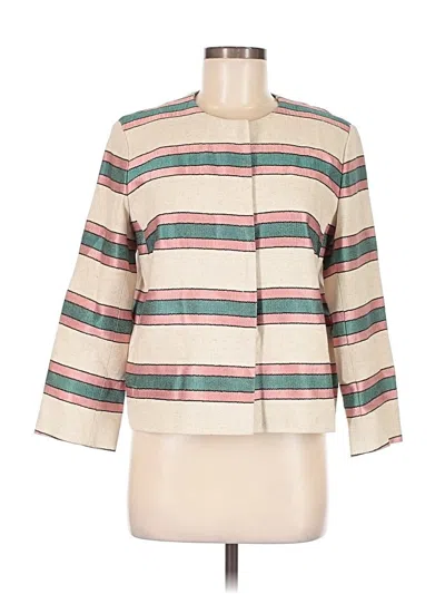 Pre-owned Weekend Max Mara Blazer Jacket In Ivory