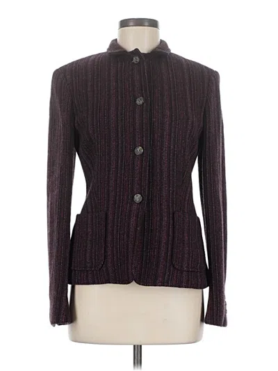 Pre-owned Weekend Max Mara Blazer Jacket In Purple