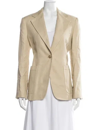 Pre-owned Weekend Max Mara Blazer In Neutrals
