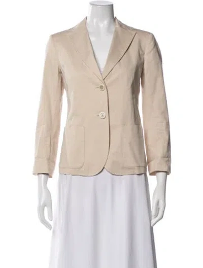 Pre-owned Weekend Max Mara Blazer In Neutrals