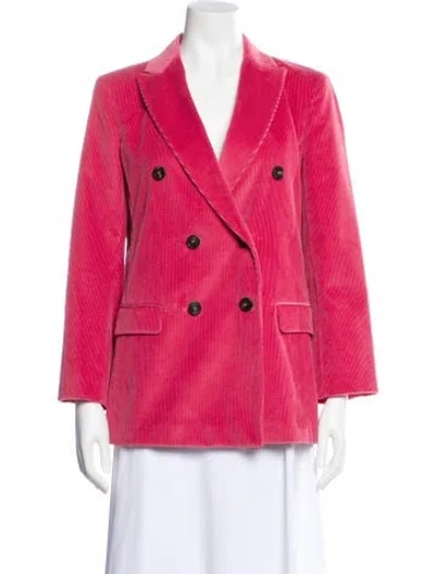 Pre-owned Weekend Max Mara Blazer In Pink