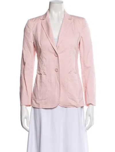 Pre-owned Weekend Max Mara Blazer In Pink