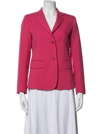 Pre-owned Weekend Max Mara Blazer In Pink