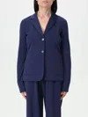 Weekend Max Mara Blazer Woman  In Blue