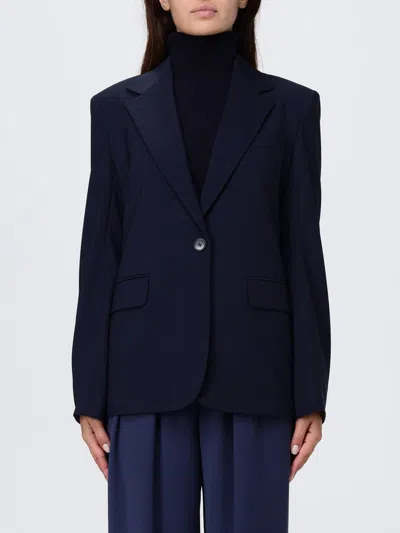 Weekend Max Mara Blazer Woman  In Blue