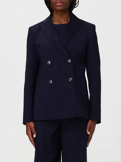 Weekend Max Mara Blazer Woman  In Blue