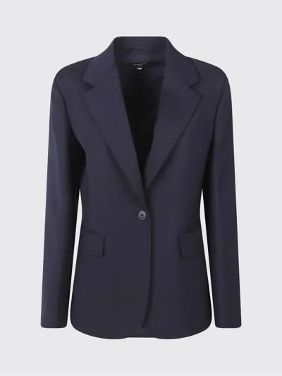 Weekend Max Mara Blazer Woman  In Blue