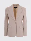 Weekend Max Mara Beige Single-breasted Blazer In Multi
