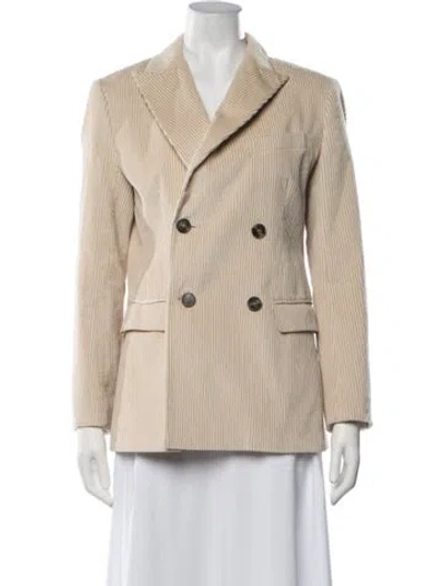 Pre-owned Weekend Max Mara Blazer In Yellow