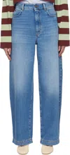 Weekend Max Mara Belt-loop Jeans In 009 Navy