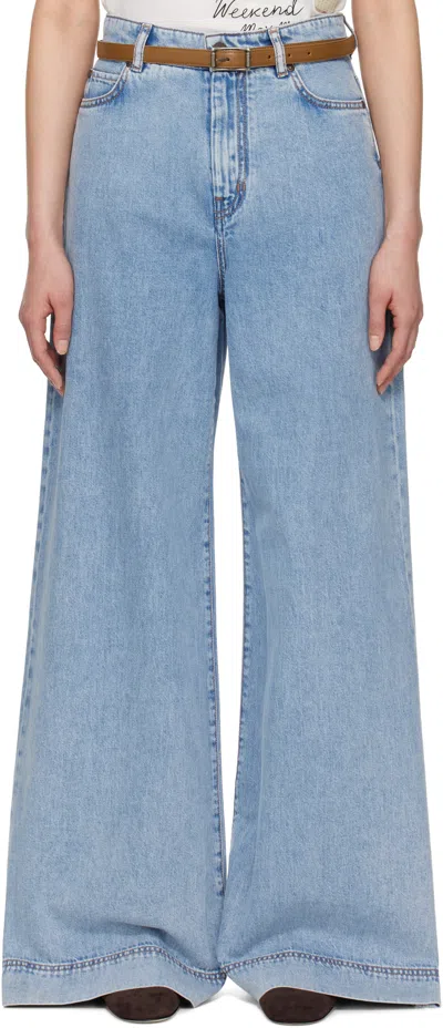 WEEKEND MAX MARA BLUE VEGA JEANS