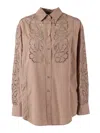 Weekend Max Mara Blusa In Brown