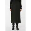 Weekend Max Mara Bora Pleated Midi Skirt In Black