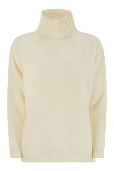 Weekend Max Mara Turtleneck Sweater In Neutral