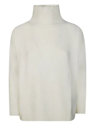 Weekend Max Mara Borgia High-neck Sweater In Neutral