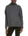 Weekend Max Mara Borgia Wool Turtleneck Sweater In Gray