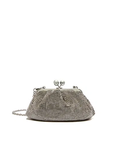 Weekend Max Mara Borsa Pasticcino Small Con Strass In 001