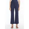 Weekend Max Mara Bosso Flared Ankle Pants In Navy
